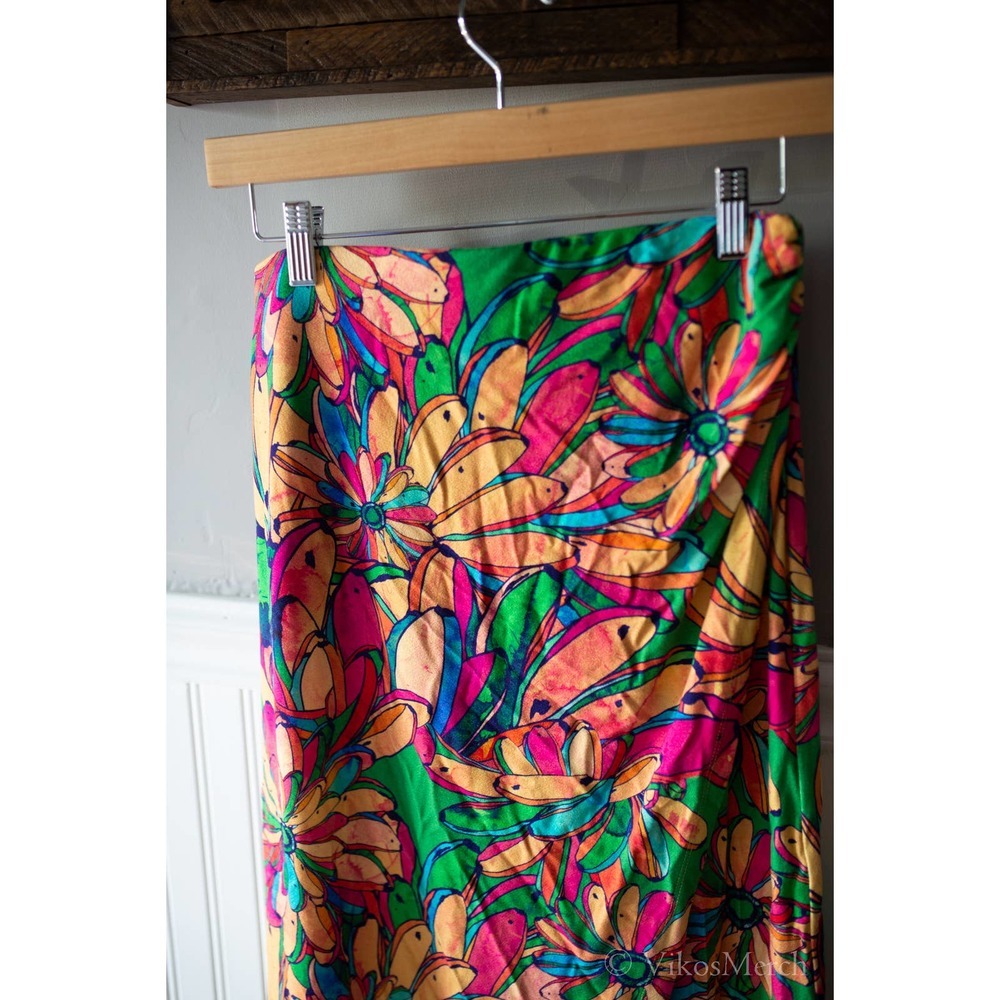 Anthropologie Farm Rio Getaway Midi Skirt XS - Picture 3 of 4